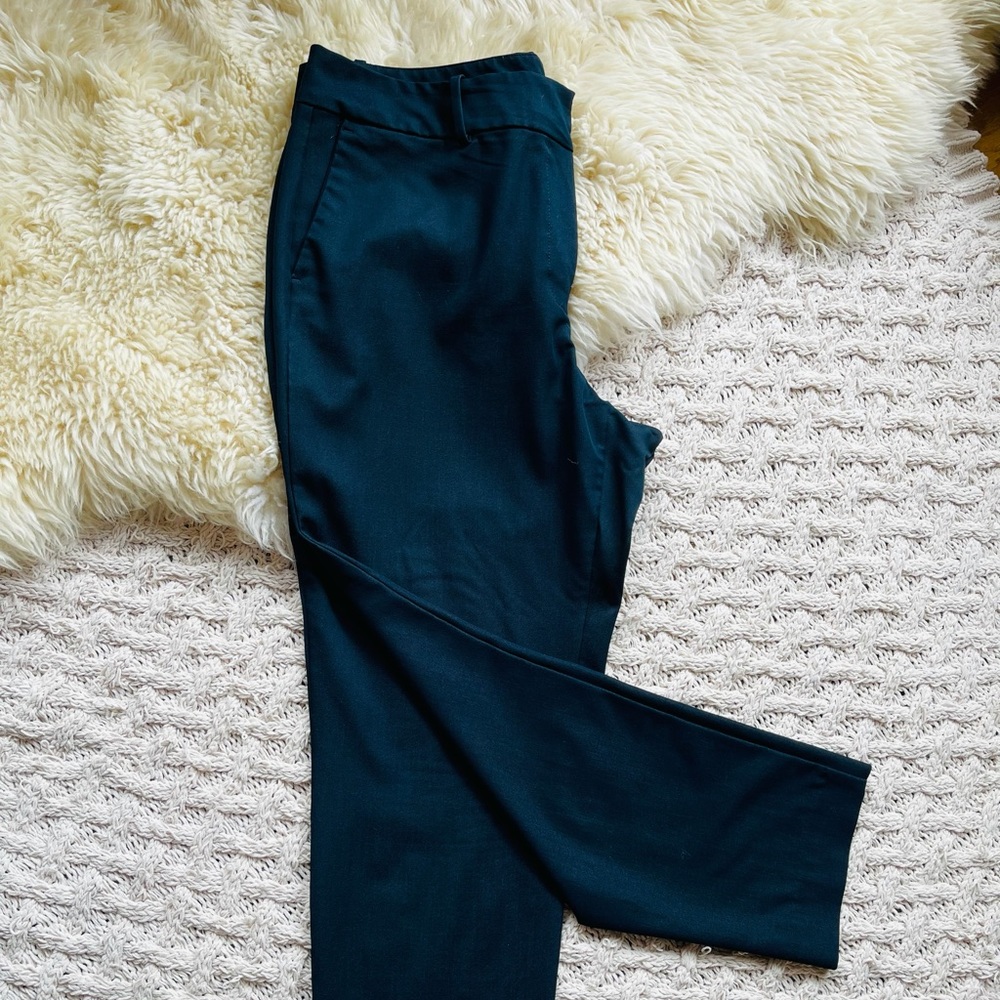 Ann Taylor 7/8s denim dress pants